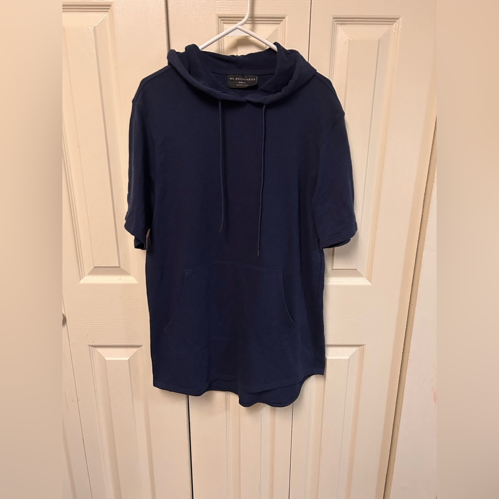 No Boundaries Dark Blue Hoodie